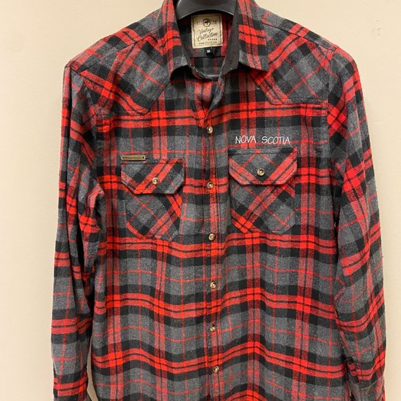 Vintage Collection Long Sleeve Plaid Flannel, size M - Picture 3 of 6